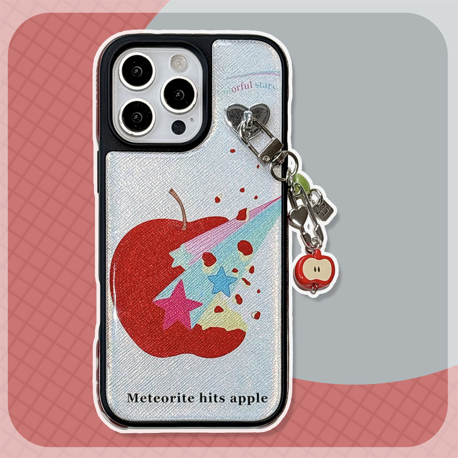 Simple personalidad estrella Apple para iPhone15Pro funda para teléfono móvil 16ProMax pareja 14 nuevo 13 femenino 15P