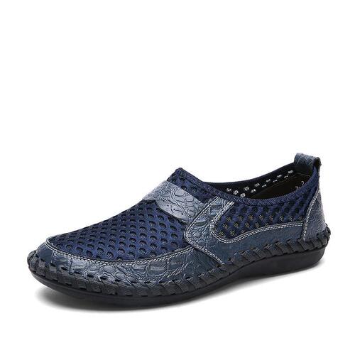 New Summer Low-top Fashion Casual Mesh Breathable Men's Shoes Outdoor Slip-on Trendy Men's Shoes