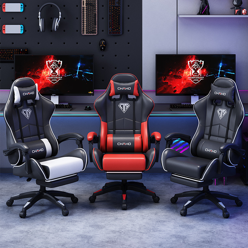 Silla Silla de computadora Silla de competencia Silla de oficina de carreras Silla de juego Silla de café Internet Silla de juegos Gaming Chair image 6