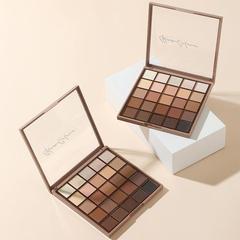 Magic Color 25 Color Eyeshadow Palette Smooth and Easy to Color Pearlescent Matte Glitter Earth Color Eyeshadow Wholesale