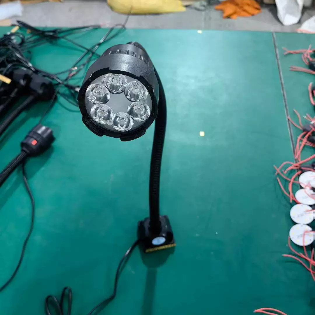 24V36V220VLED机床工作灯 冲床车床照明灯卤素灯 磁座工作台灯