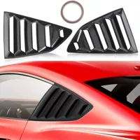 Подходит для 15-22 модифицированных жалюзи Ford Mustang Специальная оконная жалюзи Mustang Внешняя паста заднего жалюзи