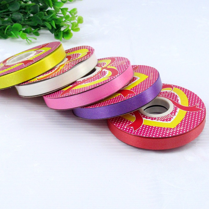 Manufacturer wholesale 30 yards wedding room birthday decoration ribbon balloon cake box wedding candy box tie tie