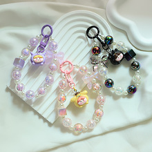 三麗鷗熱款可愛萌粒串珠小掛件卡通少女手機殼裝飾配飾包包鑰匙扣