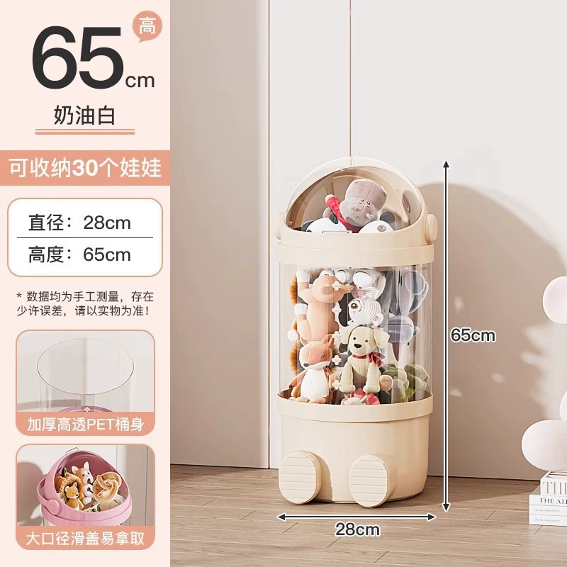 Plush toy, storage system, capacious multilayer doll, increased thickness