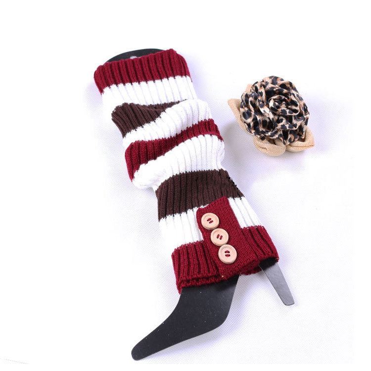 Women's Japanese Style Solid Color Polyacrylonitrile Fiber Jacquard Over The Knee Socks A Pair display picture 4