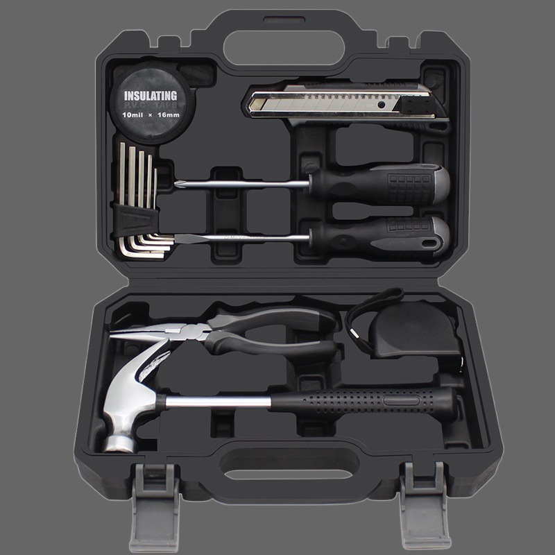 RHETT 가정용 일일 도구 상자 세트 가정용 다기능 유지 보수 하드웨어 12 대 1 스크류 드라이버 FENGTUO