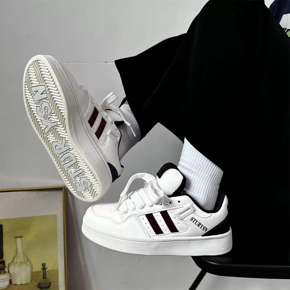 Zhao Luci та же универсальная дышащая хлебная обувь 2024 осень новая nins прилив нишевые повседневные маленькие белые туфли