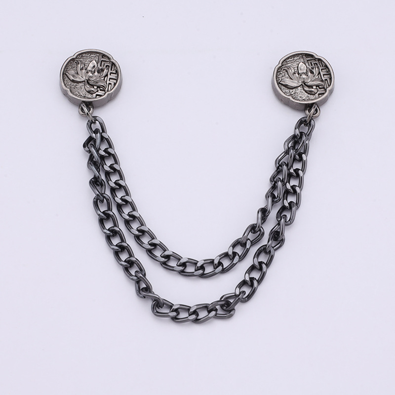 チェーンの磁気はズボンの足を引きずることを防ぎます。金属の磁気は袖口を固定します。