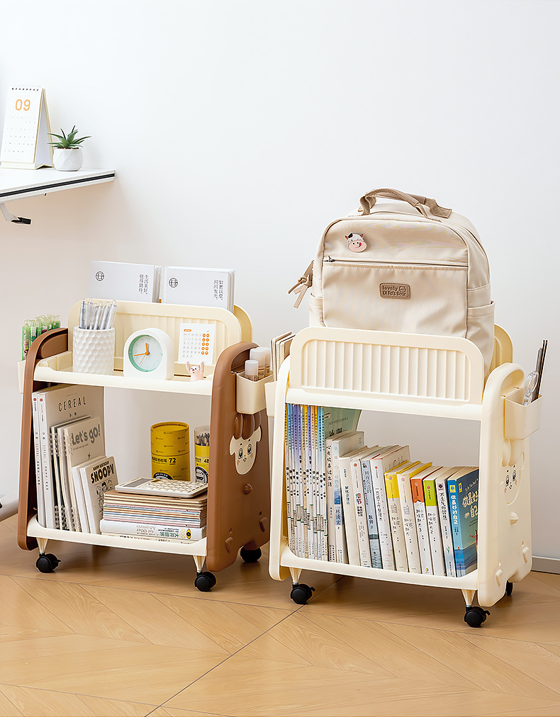 多功能書本收納架雙層文具收納宿舍置物架客廳家用書桌