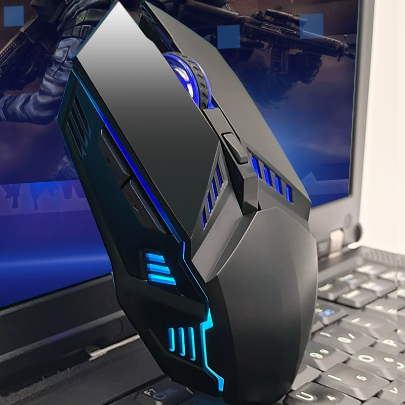 Заводская проводная игровая подсвечиваемая мышь USB для ноутбука и настольного компьютера, офис/дом