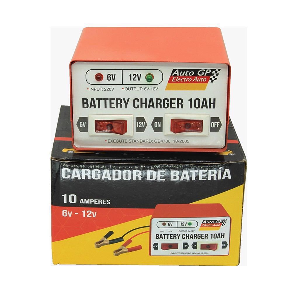 Exportar cargador de batería dedicado 6v12V gran motocicleta cargador de batería