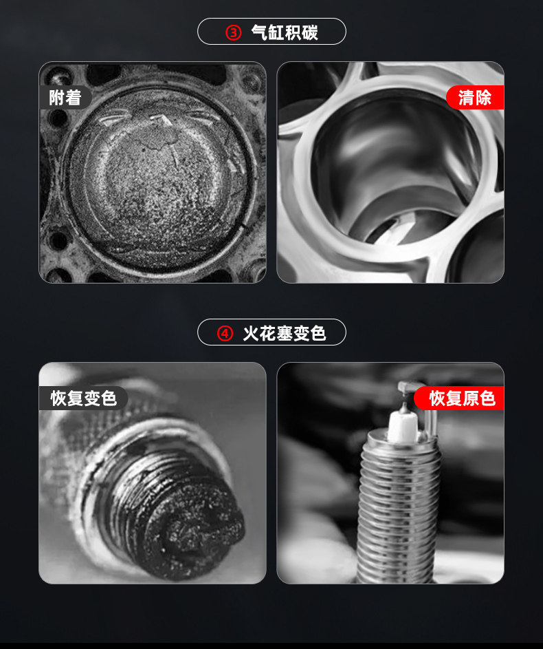 Car Fuel Additive Cleaning Gasoline Additive Engine Cleaning Pea Original Liquid Official Genuine Product for Removing Carbon Deposits