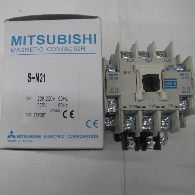 三菱低压交流接触器 S-N600大电流 220v380v 原装包邮 全系列有售