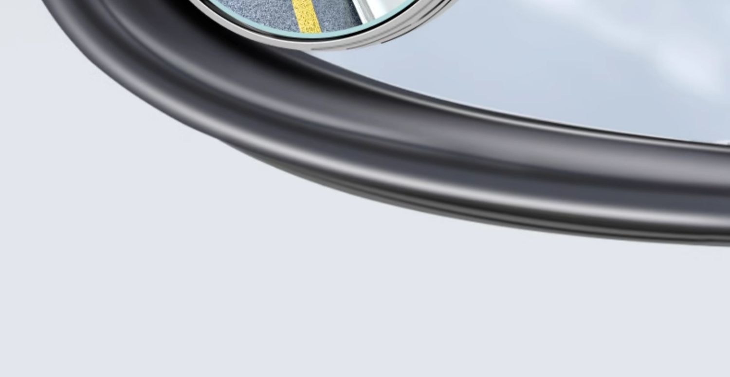 Small Round Blind Spot Mirror 360° Suction Cup