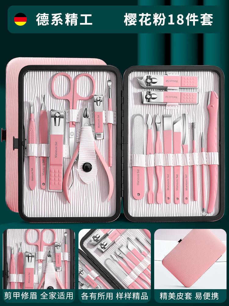 Kit de herramientas de uñas, cortador de uñas image 24