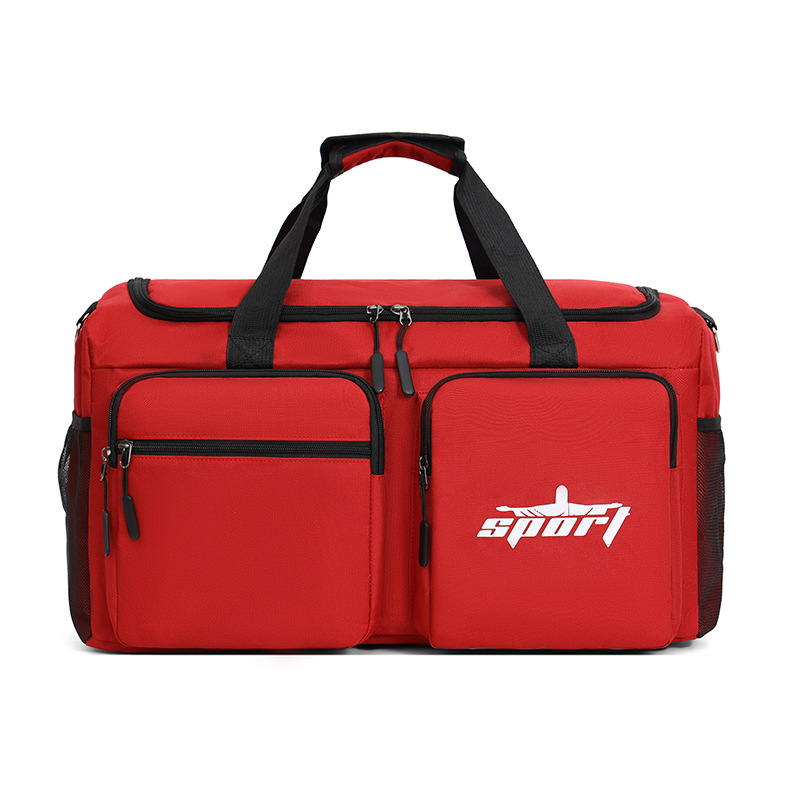 Nueva bolsa de viaje multicapa simple para hombres, bolsa multipropósito, bolsa de ejercicios deportivos de gran capacidad, bolsa de equipaje universal para viajes de negocios