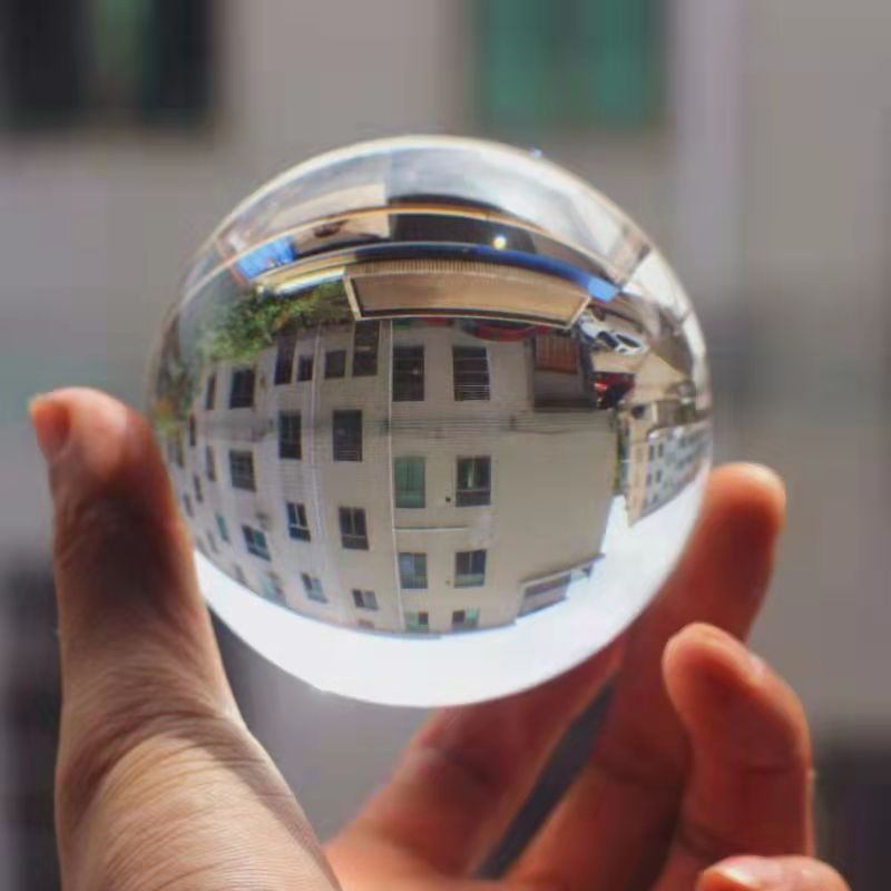 厂家旺烁可生产各种水晶产品 批发免样玻璃K9水晶球 3D激光内雕球