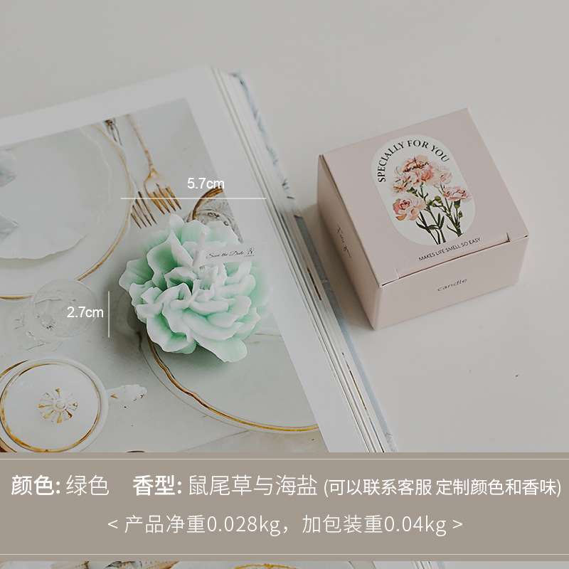 Clavones de arroz de cera de regalo del Día de la Madre fragancia valor facial acompañante de regalo de mano atmósfera decoración del hogar estilo cera