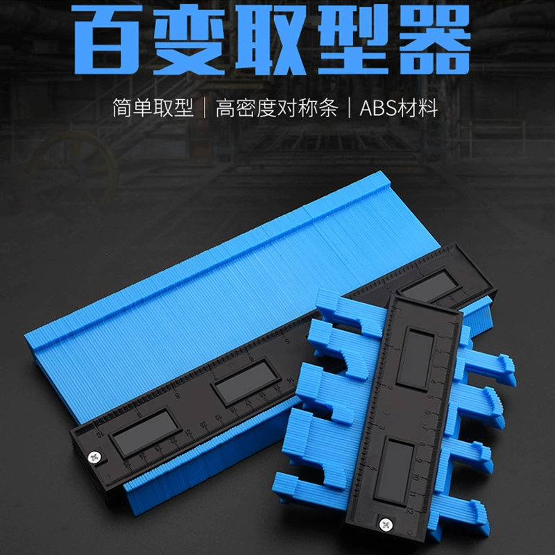 Универсальный Многофункциональный Специальный профилировщик Деревообрабатывающий большой радиан линейка профиль измерительная линейка кривая формирователь