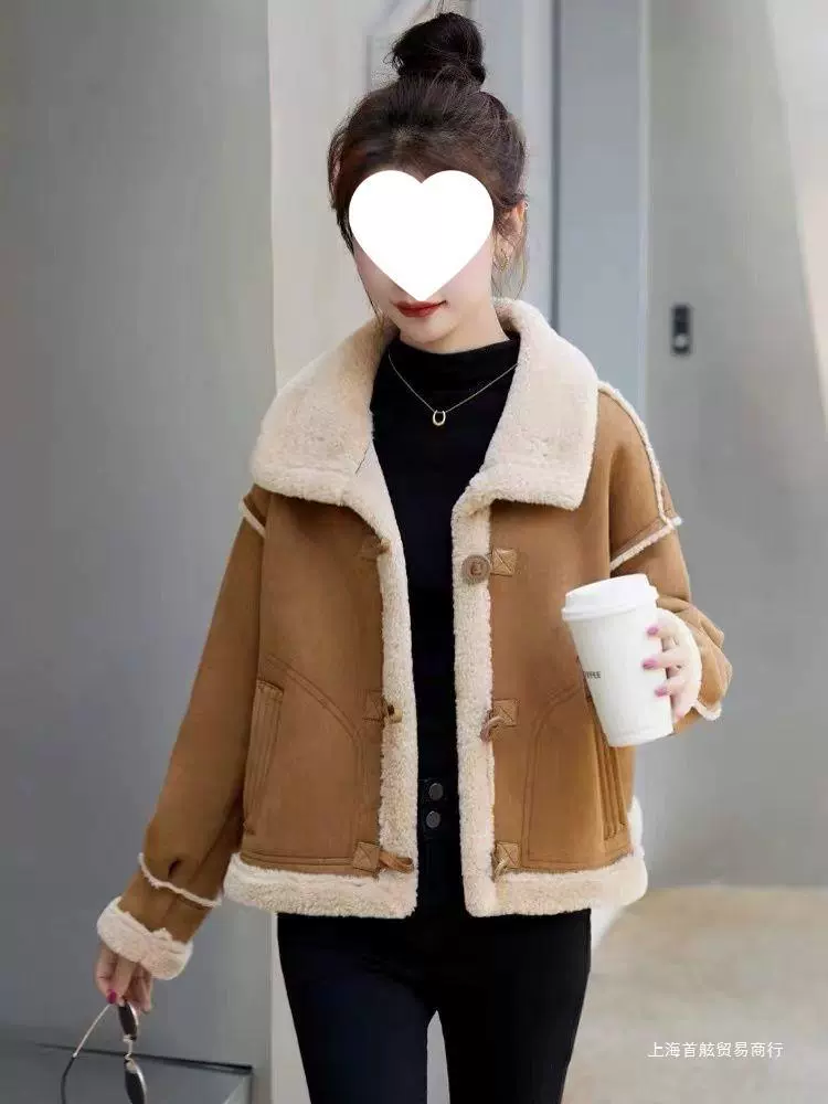Зимняя куртка женская в стиле Chanel, утеплённая с меховой оторочкой, S–2XL