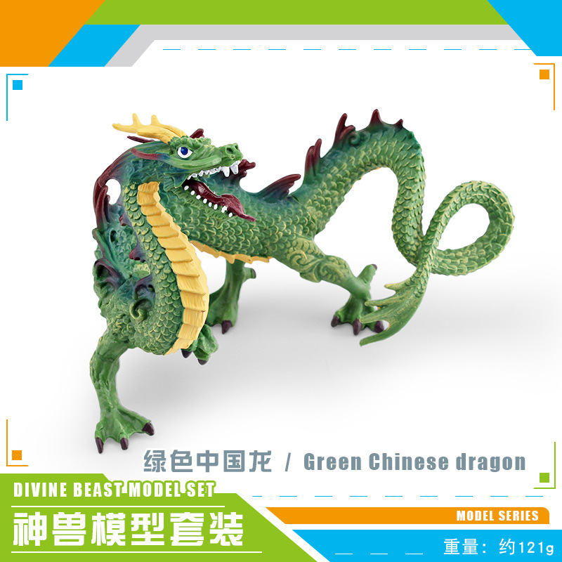 Simulación transfronteriza mitología occidental modelo de bestia marino hombre de nieve de hielo espada diente tigre monstruo hombre lobo decoración juguetes
