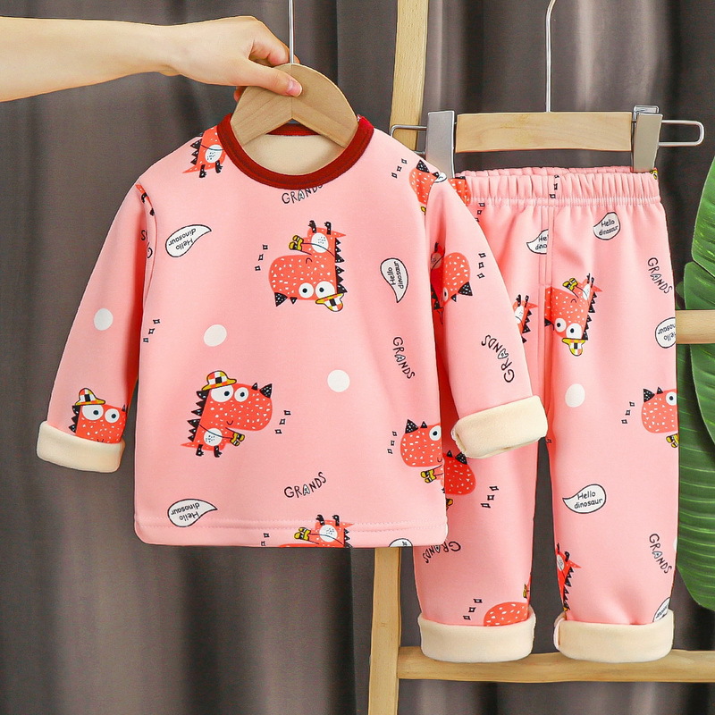 보온복-핑크공룡