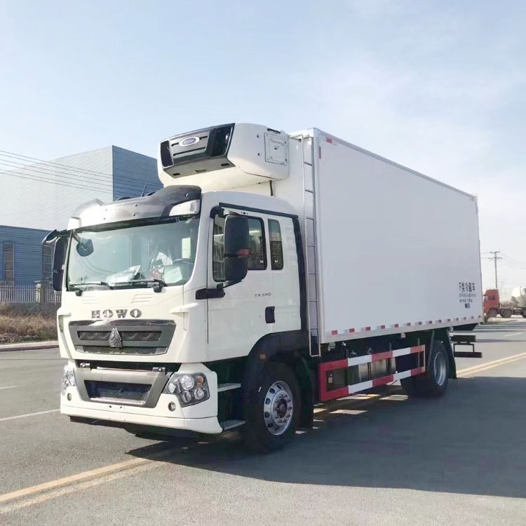 Fukuda Omako 4,2 m refrigerador vacuna camión de transporte de cadena de frío teléfono