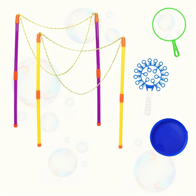 Cross-Mirror e-commerce suministro de varias herramientas de soplado de burbujas traje de actividades al aire libre burbuja colorida burbuja al por mayor