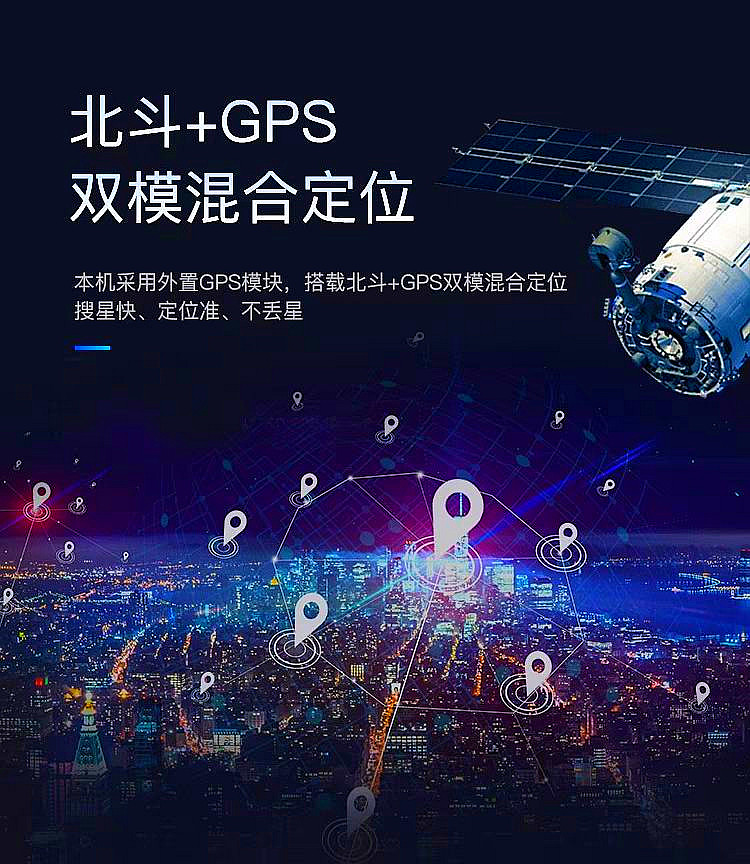 The New Center Console High-Definition Driving Recorder with Front and Rear Dual Cameras and Real-Life Navigation on the Car Smart Screen