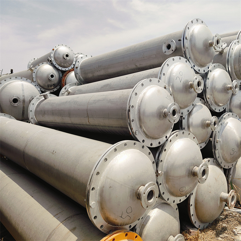 二手1-10平方不锈钢冷凝器 不锈钢304列管冷却器