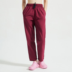 13 colors of nurse pants with elastic waistband, dental stomatologist pants, nurse uniforms, large size laboratory work pants