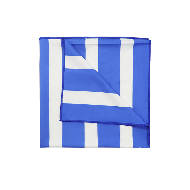Natación de secado rápido Toalla de baño capa rayada protector solar chal Toalla de playa deportes fitness toalla absorbente transfronterizo exclusivo