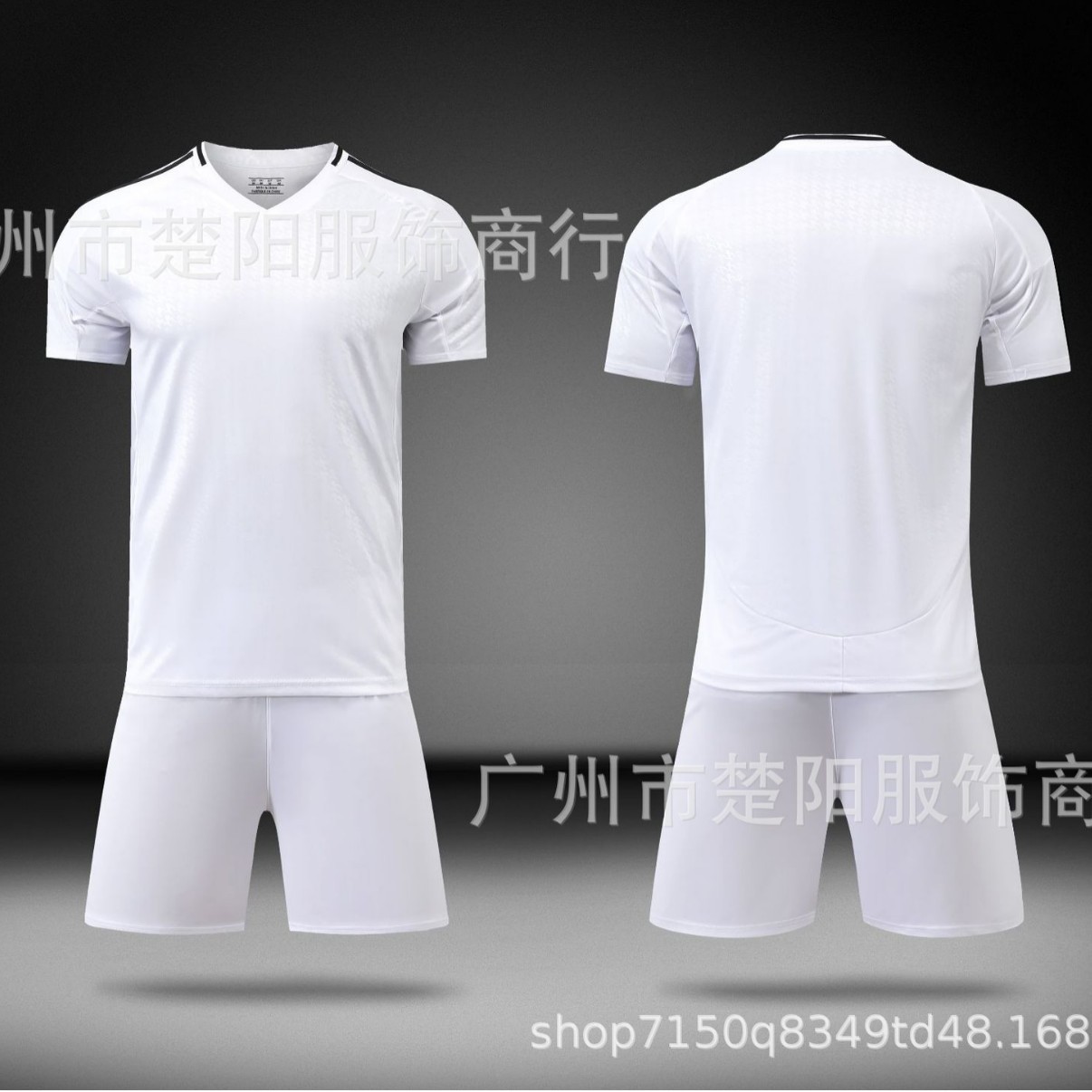 Football quick-dry breathable wholesale sports short-sleeve new set