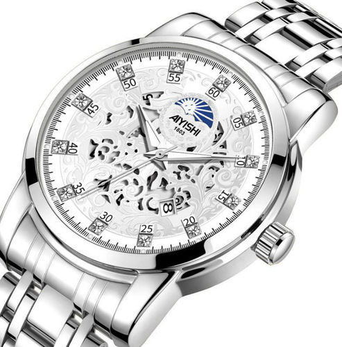 AIYISHI waterproof fashion Swiss fully automatic non-mechanical new business watch men's 1803