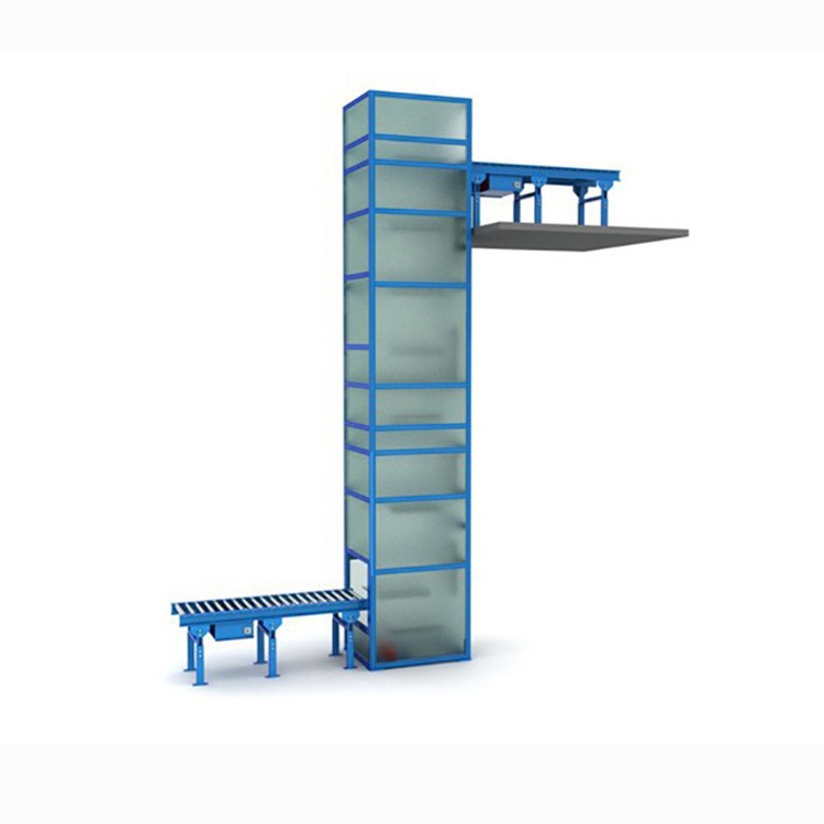 厂家直销仓库物流装卸货输送设备全自动化不锈钢镀锌滚筒升降机