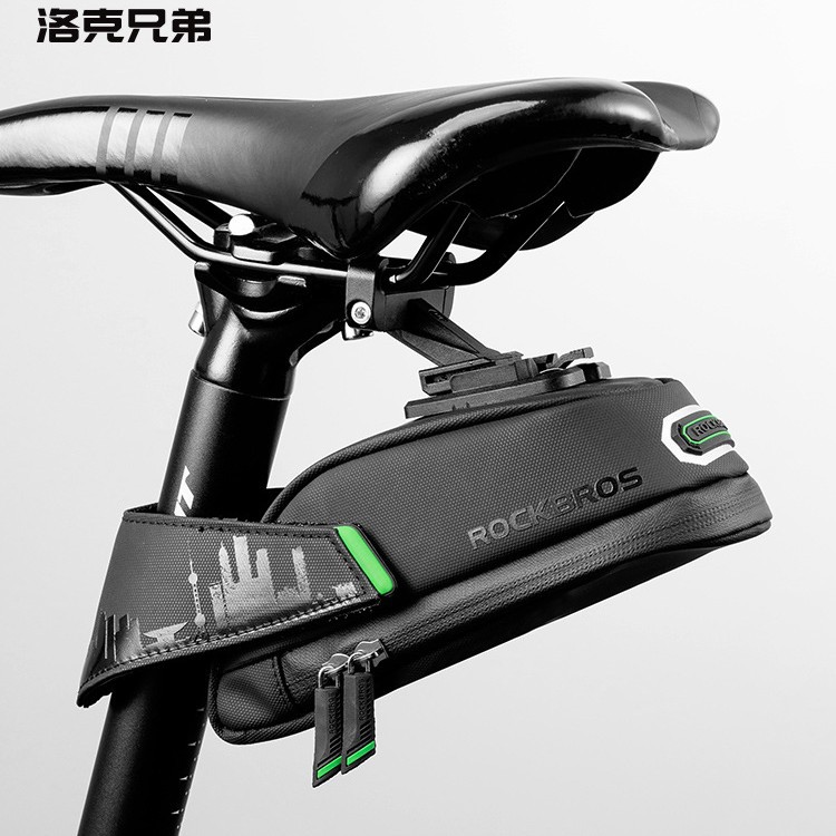 Locke Brothers Bicycle Bag Tail Bag Mountain Road Bike Rear Seat Bag Riding Cushion Seat Pole Quick Disassemble Saddle Bag