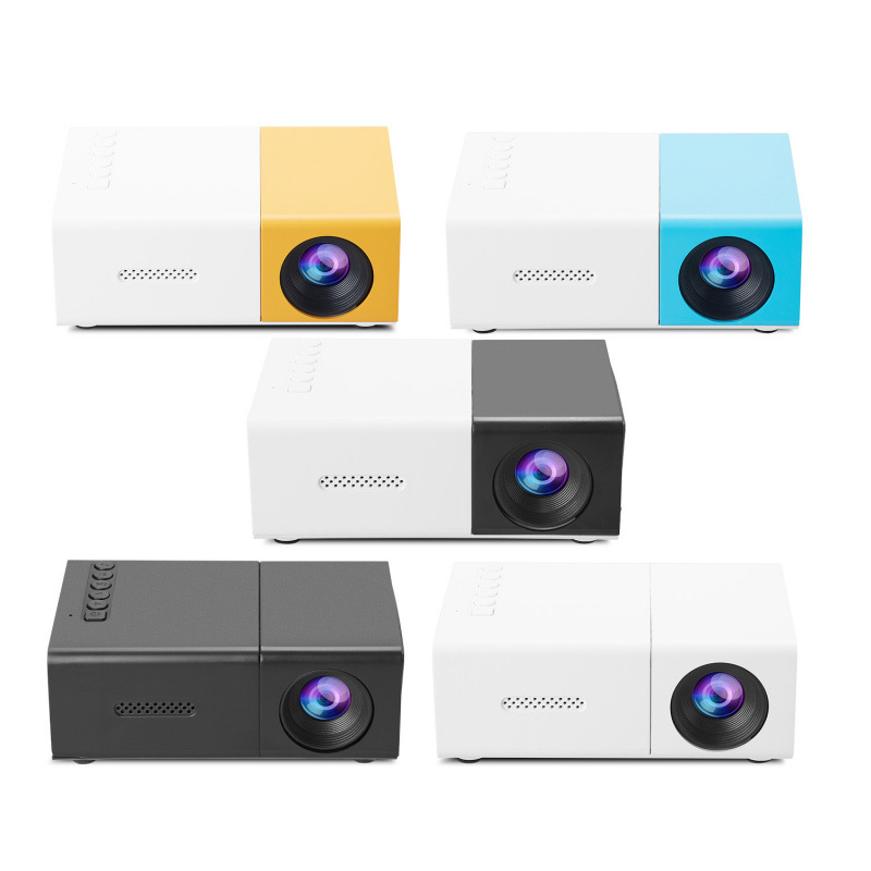 Yg300S Cross-Border Projector Kidsren's Entertainment Home Mini Portable Mini Micro Projector Supports 1080