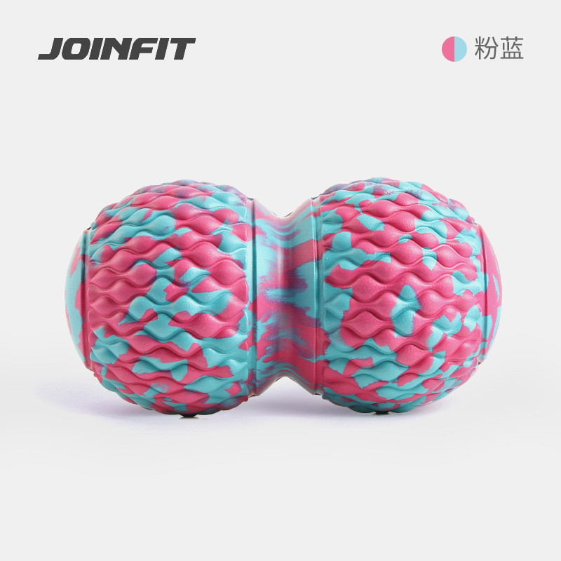 Joinfit 筋膜ボール足底筋肉リラクゼーションピーナッツボールフットマッサージボール大型アーチフィットネスネックボール|undefined