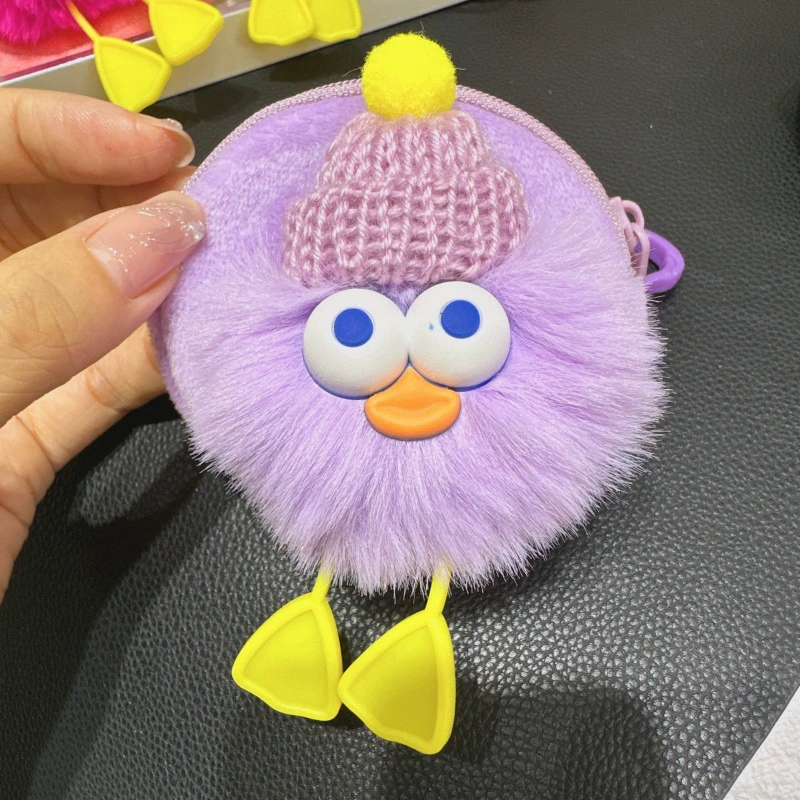 Милайший маленький кошелек, брелок, сумка для ключей, подвеска мультфильм, наушники, органайзер, украшение для сумки, плюш