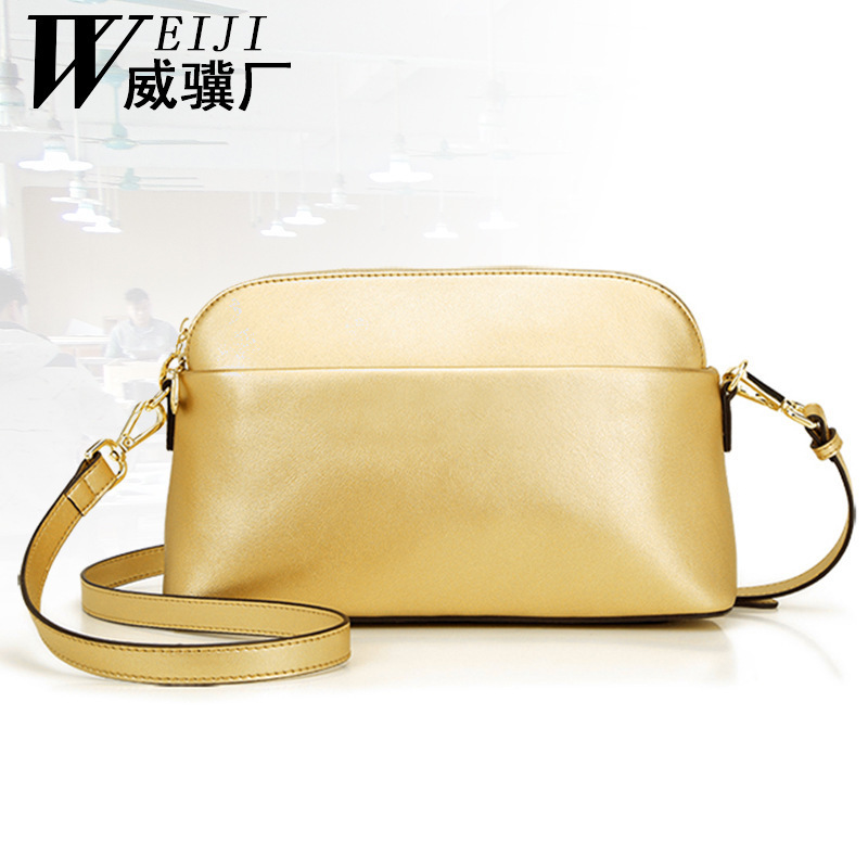 Factory Direct Sales European and American new fashion handbag trendy crossbody versatile promotion petty cash Women's horizontal shoulder bag