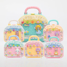 新款奶油胶手工材料包diy制作儿童手拎盒女孩公主收纳箱玩具礼物