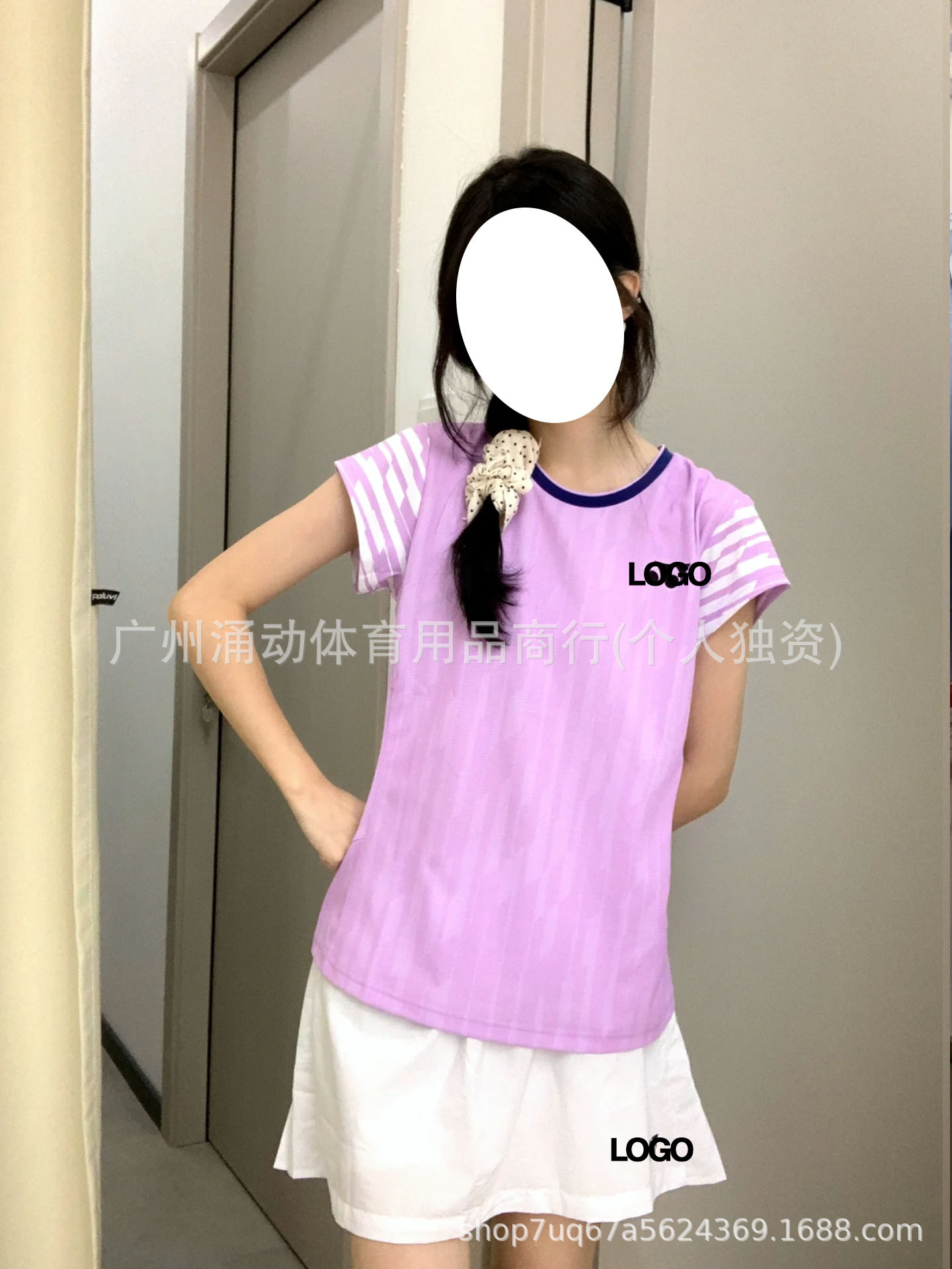 YY equipo de bádminton profesional equipo nacional de competición de fanáticos uniformes de competición nacional de plumas hombres y mujeres trajes deportivos de mangas cortas