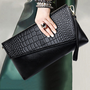 2021 new shoulder Women's bag large capacity clutch messenger bag fashion clutch leather clutch women Wholesale