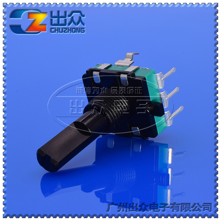 工厂EC1601K-H01-F25MM半轴24定位 旋转编码器 编码开关 带开关