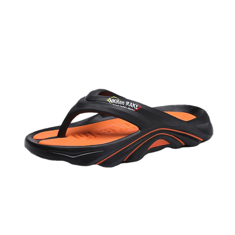 Chanclas ropa exterior de verano para hombres, deportes casuales, antideslizante, resistente al desgaste, desodorante, chanclas con sentido de la mierda, gran tamaño 4546