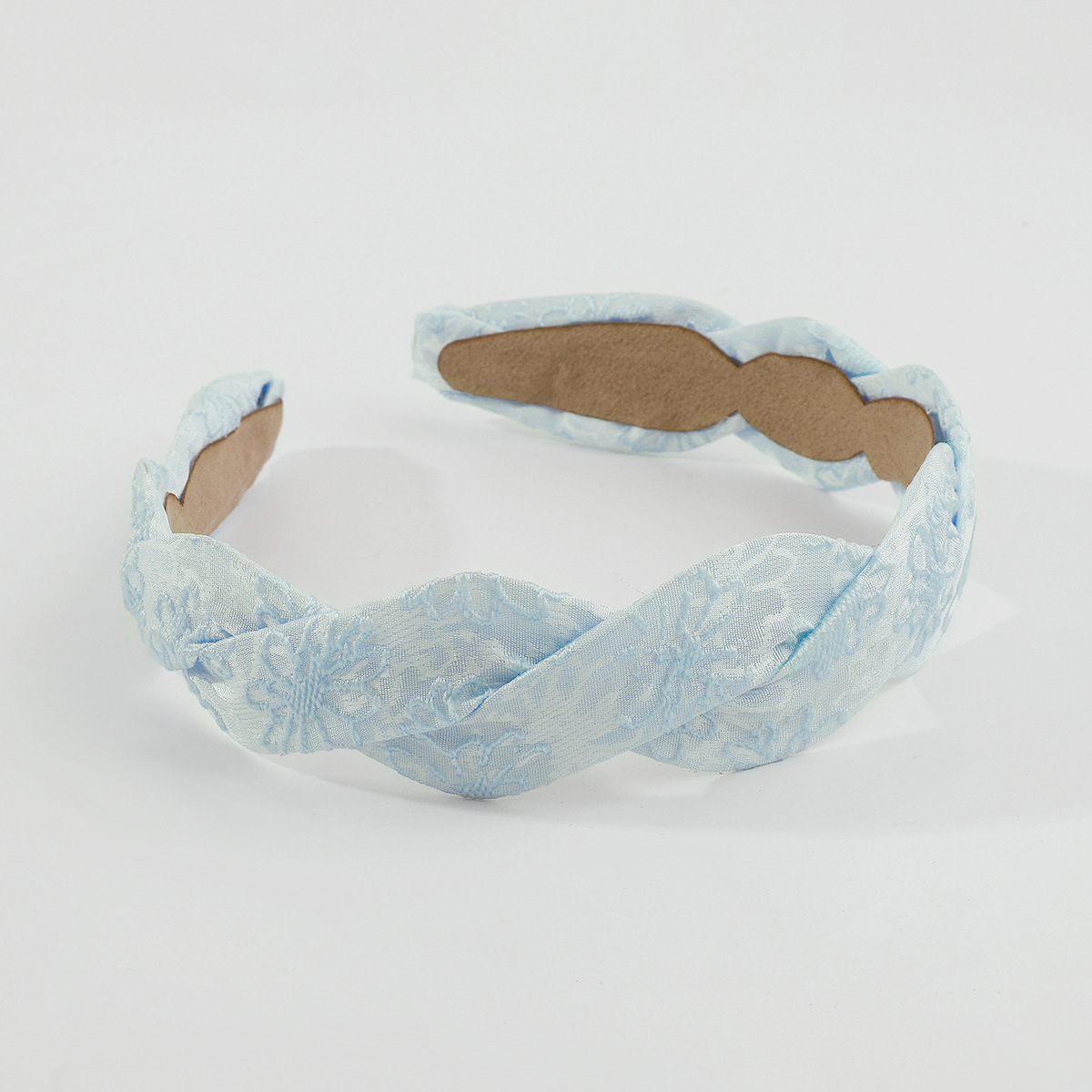 Fashion Solid Color Cloth Lace Hair Band display picture 5