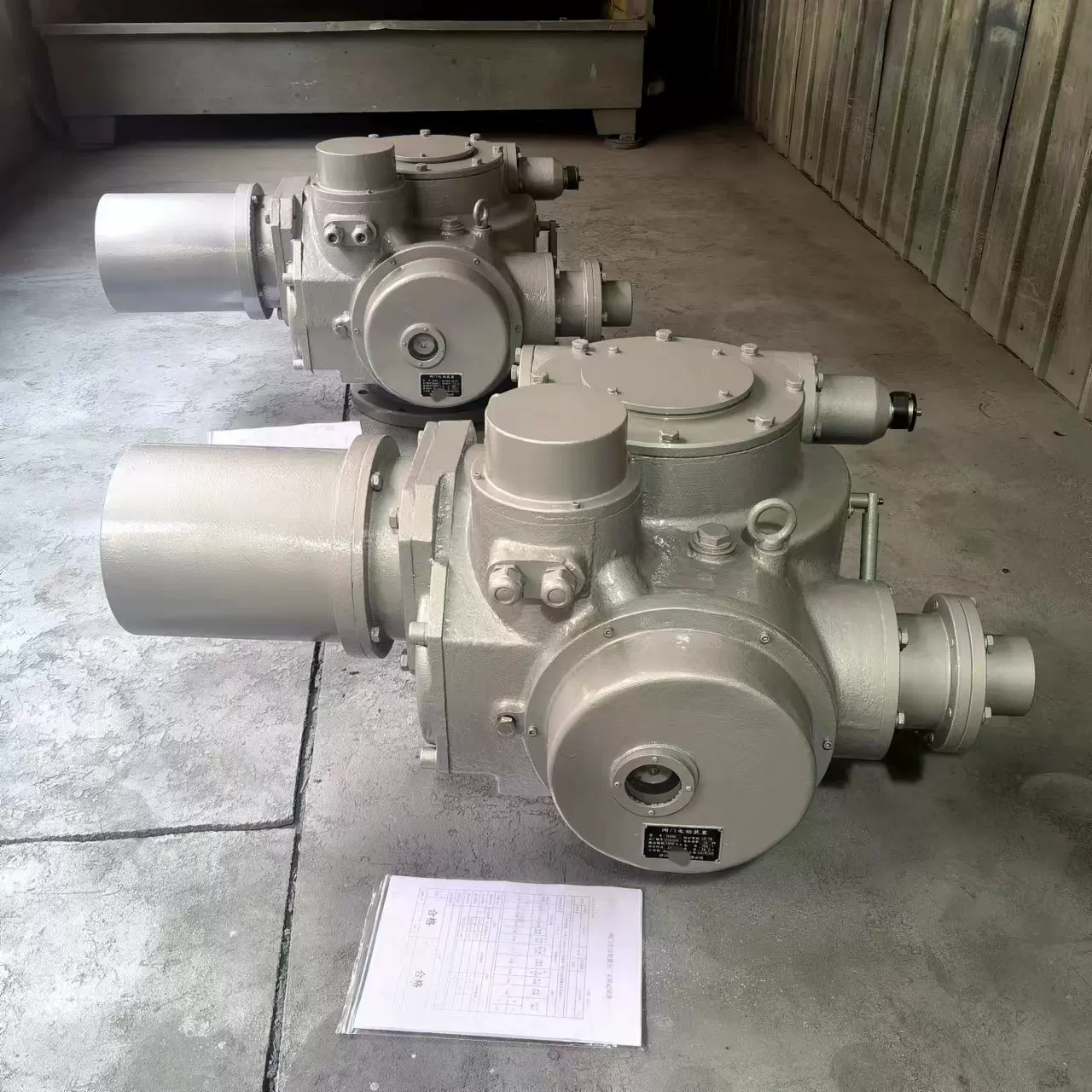 上海科耐迪 阀门电动装置DZW500-24W  普通户外电动执行机构