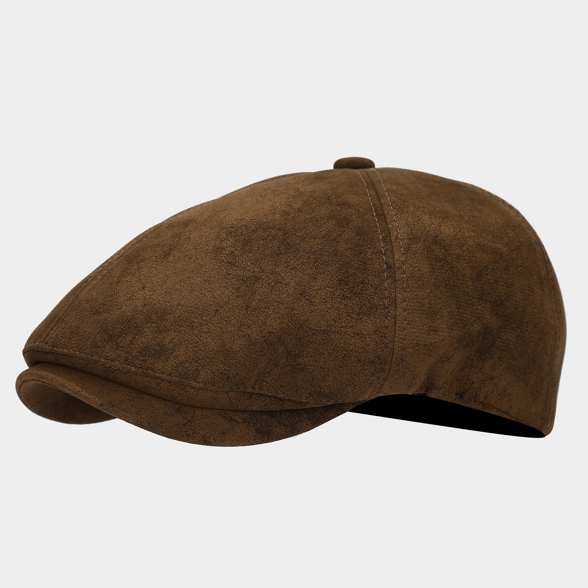 Vintage moda de seda sólida sombrero octogonal hombre y mujer invierno literatura británico periódico sombrero de niño sombrero pintor casual