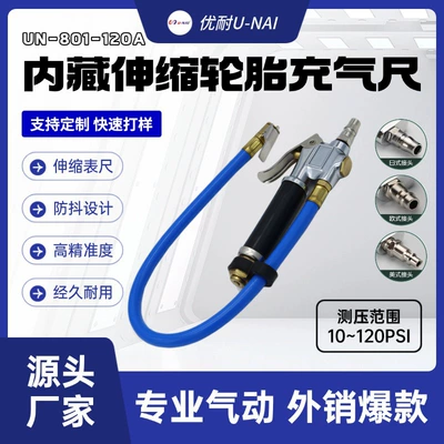 Car Tire Pressure Gauge, High-Precision Car Inflation Gauge, Inflation Tool, Car Tire Monitor (Air pressure gauge/tire pressure gauge)
